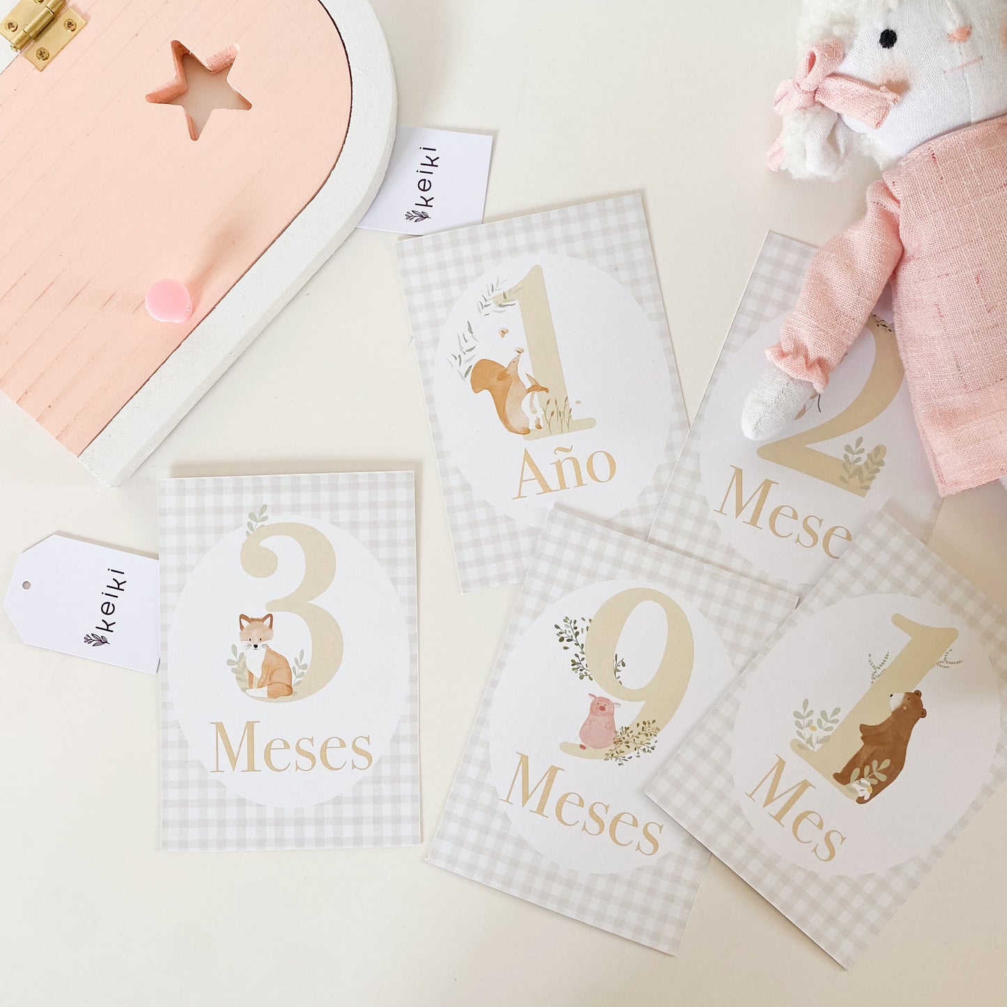 Tarjeta meses