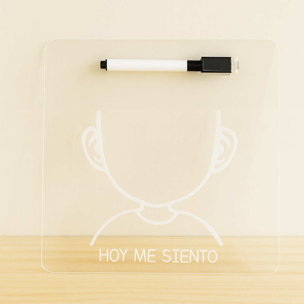 para que los niños completen como se sienten y dibujen sus emociones.