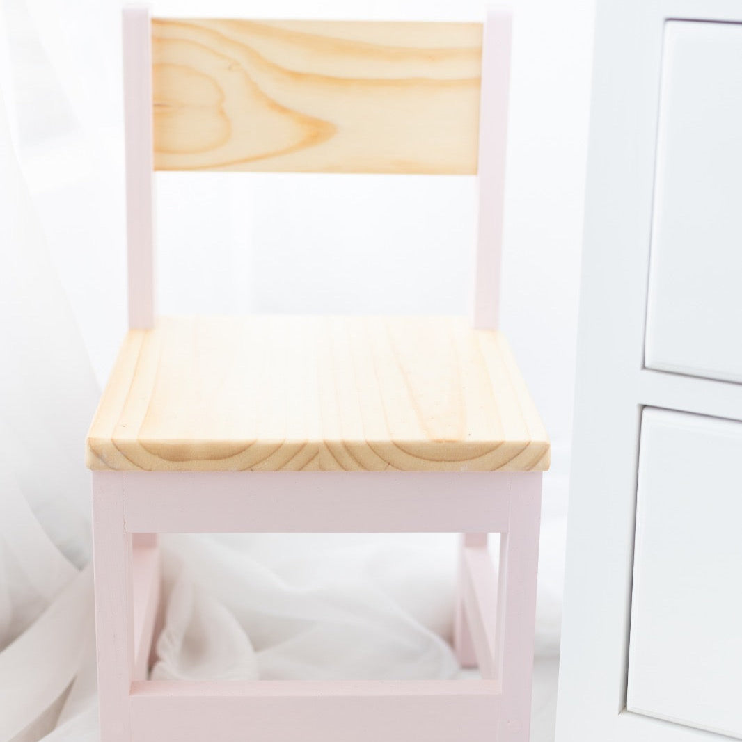 silla para niños artesanal