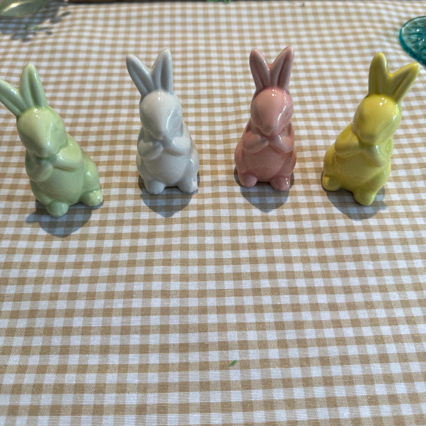 conejitos de pascua de resureccion color pastel decoracion 