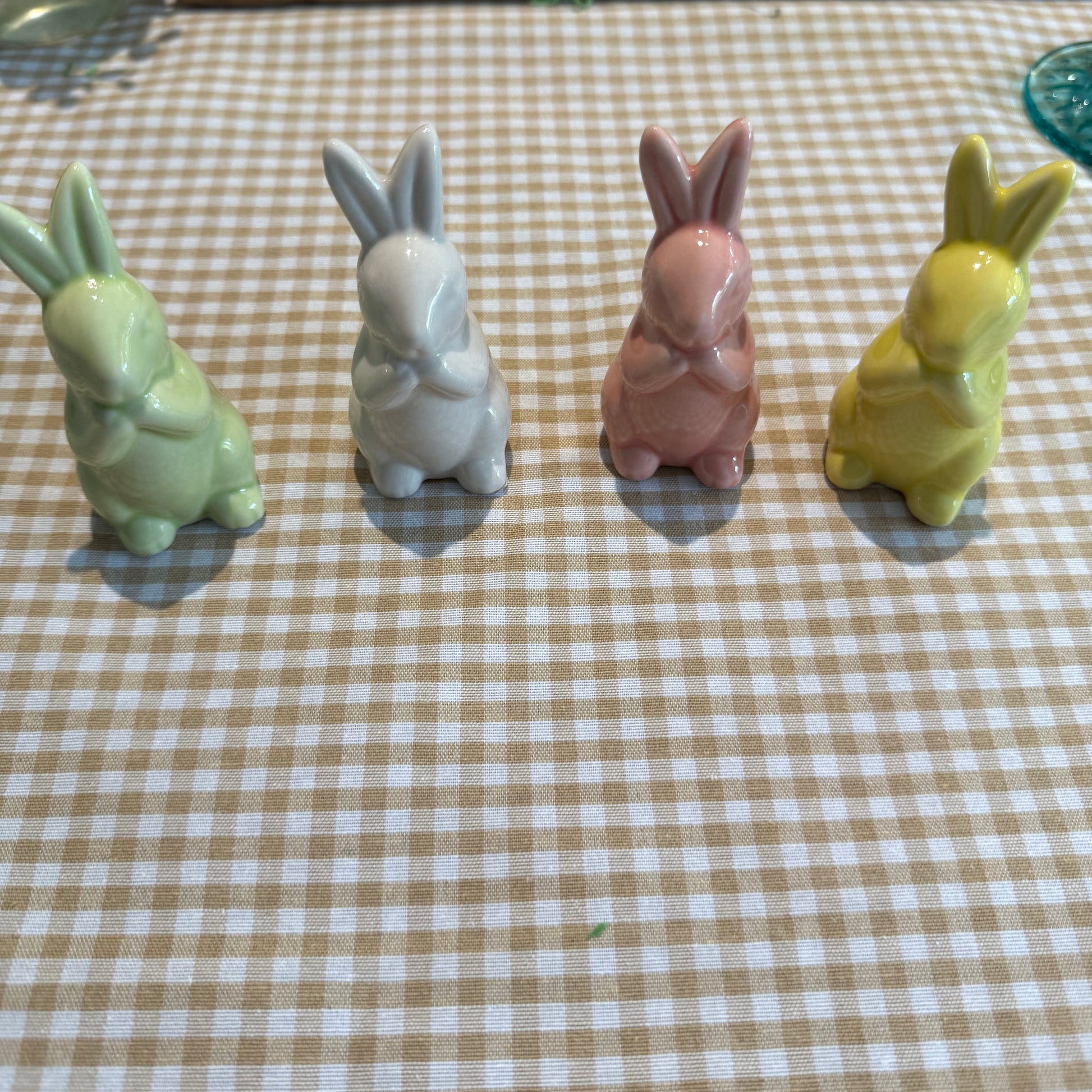 conejitos de pascua de resureccion color pastel decoracion 