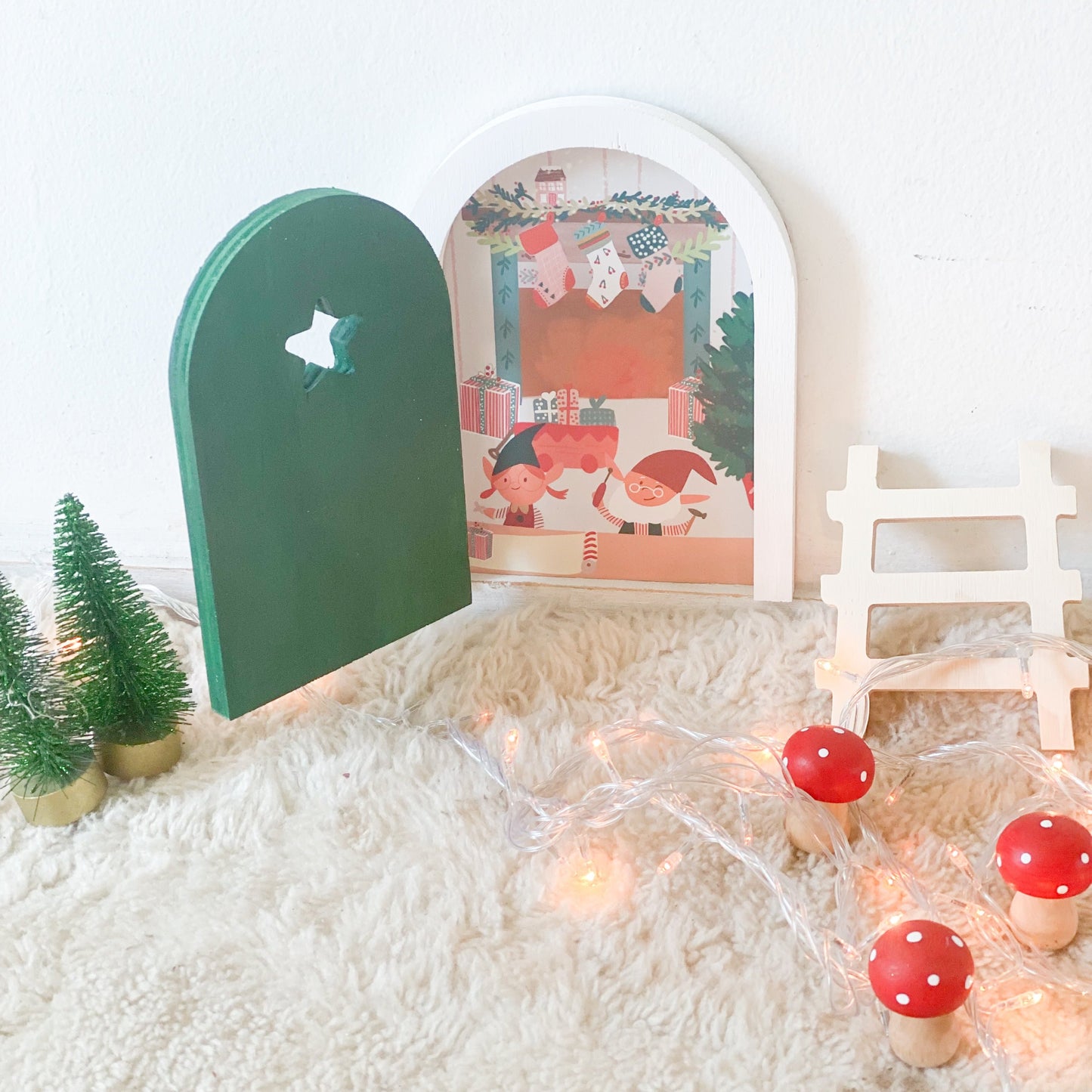 Puerta Taller de Navidad