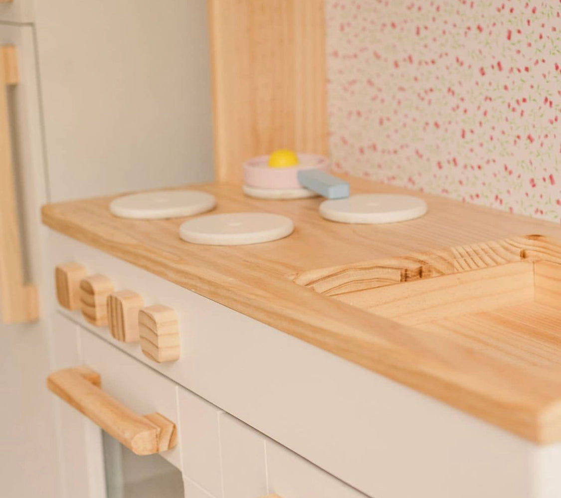 cocinita de madera infantil