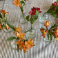 mini floreros decorativos para tu mesa de celebración 