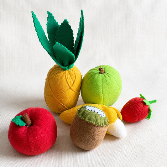 fruta de juguete