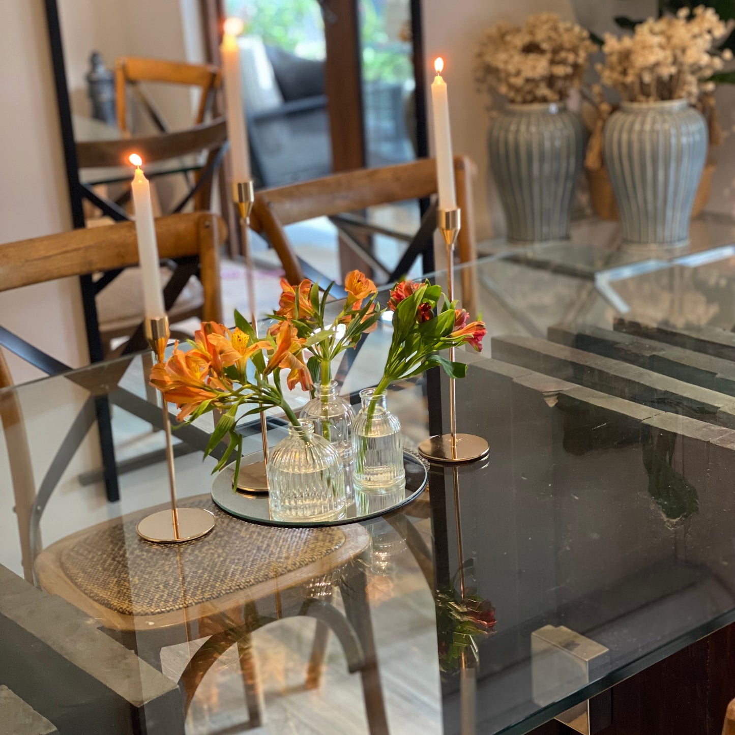 decoración para una mesa de celebración 