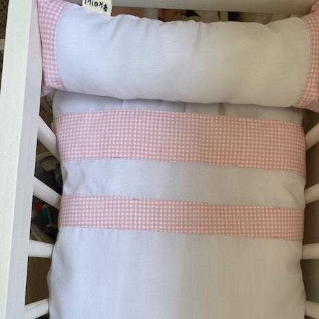 sabanas para cuna de muñeca de madera blanca