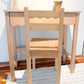 silla de madera para niñitas 