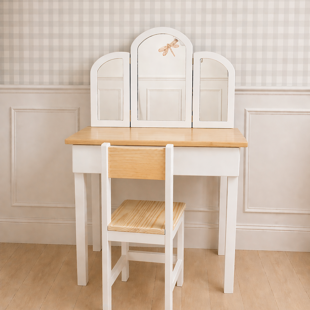 Tocador infantil de madera